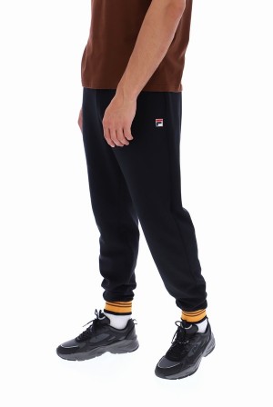 Black Fila Deuce Men Jogger | 4876ZENMA