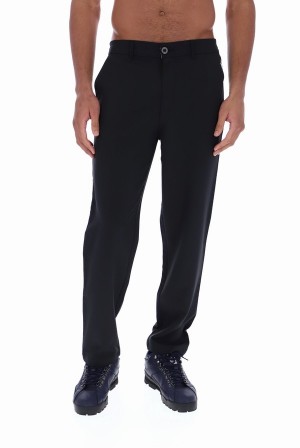 Black Fila George Smart Golf Men Tracksuits | 5071BKCGU