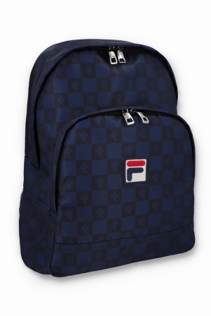 Blue Fila Dieta Medium Men Bags | 0976NUJPQ