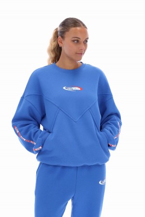 Blue Fila TALA Crew  Women Co-ords | 4608KPSFX