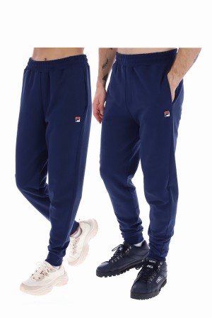 Blue Fila Visconti Cotton Men Jogger | 0971UJOAP