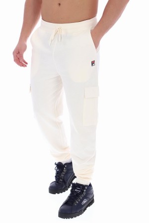 Cream Fila Ezra Cargo Men Tracksuits | 4715PENUZ