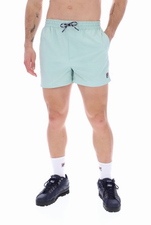 Green Fila Artoni Men Swim Shorts | 0247JKNPU