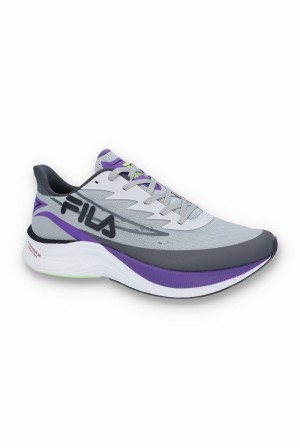 Grey / Purple / Purple Fila Argon Men Trainers | 7108RDIUF