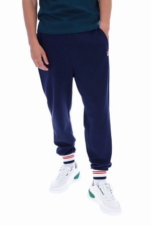 Navy / Red Fila Deuce Men Jogger | 3840WDTUS