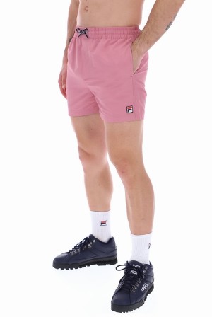 Pink Fila Artoni Men Swim Shorts | 4579OPRQF