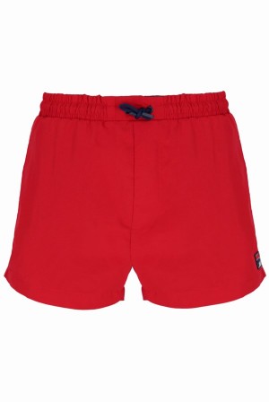 Red Fila Artoni Men Shorts | 0732TJDYE