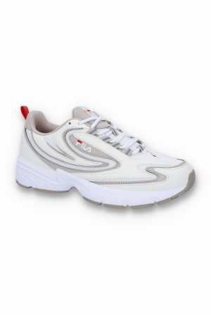 White Fila Actix Women Trainers | 2657TLODA