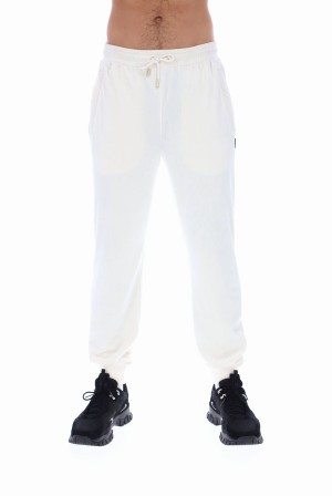 White Fila Lir Velour Men Tracksuits | 2175QABMF