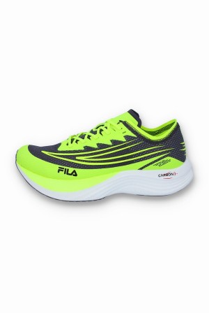 Yellow Fila Astatine Men Trainers | 0391YMNFS