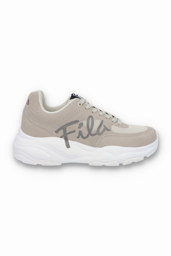 Beige Fila Astro Chunky Men Trainers | 1823XOGKQ