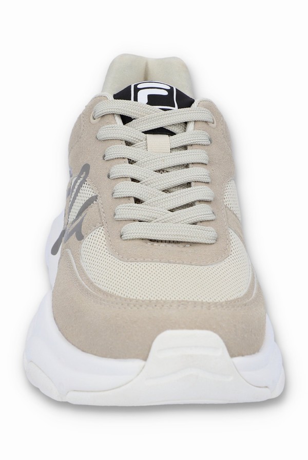 Beige Fila Astro Chunky Men Trainers | 1823XOGKQ