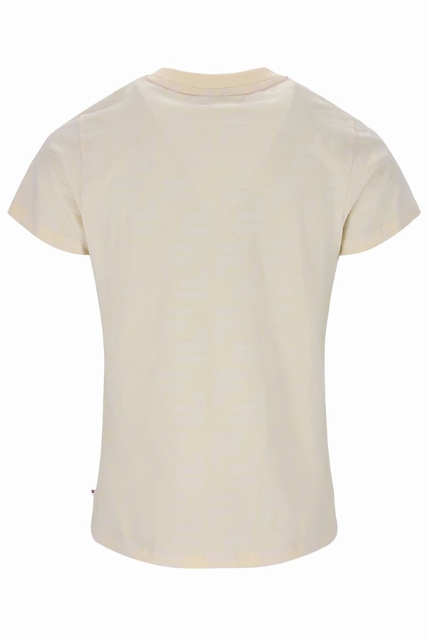 Beige Fila Tracy Printed Women T-shirts | 4970RDSGB