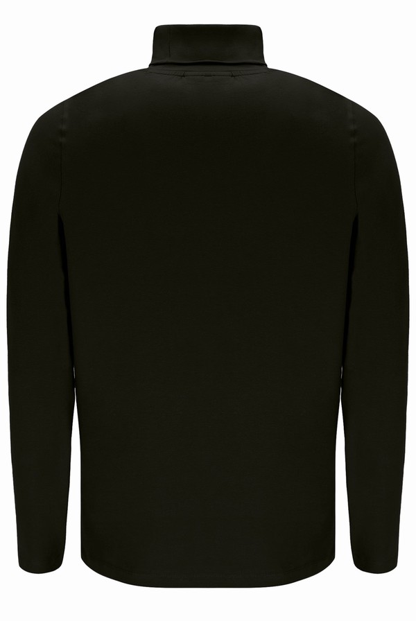 Black Fila 19th Classic Roll Neck Men Sweatshirts | 3916ZBOYH