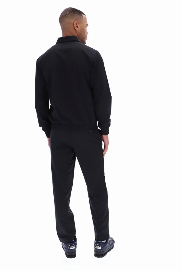 Black Fila Adrian Harrington Men Tracksuits | 9317WMETD