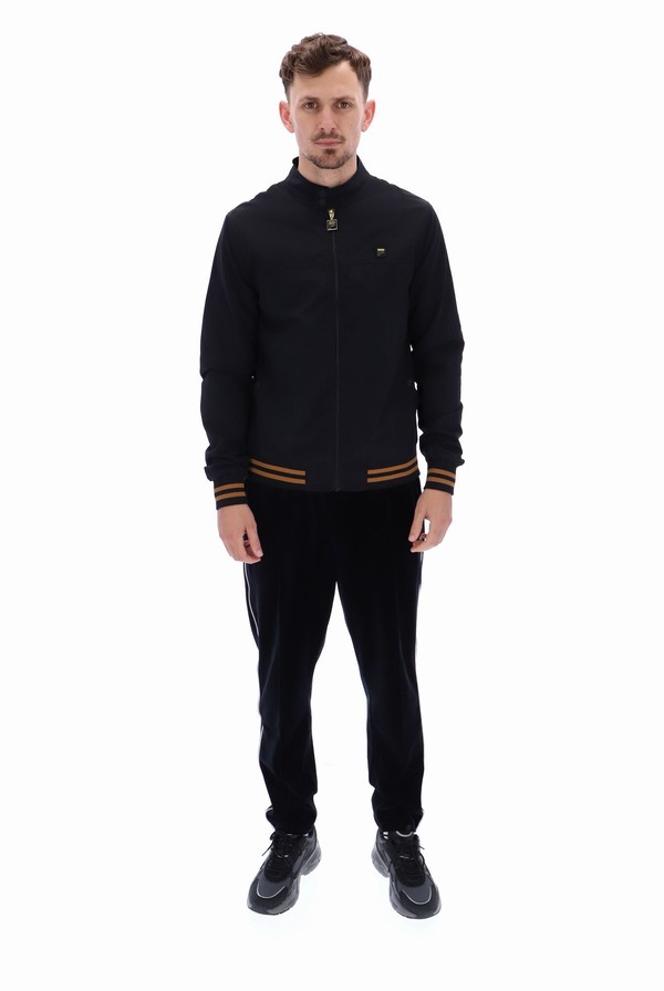 Black Fila Alessio Gold Archive Lightweight Men Jackets | 2105CSYDB