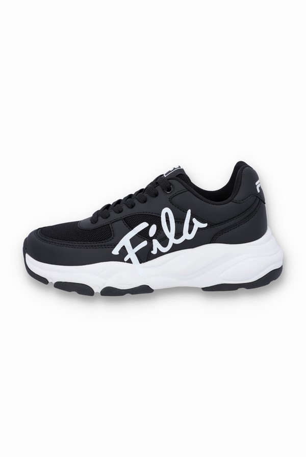 Black Fila Astro Chunky Men Trainers | 6497KCFGE