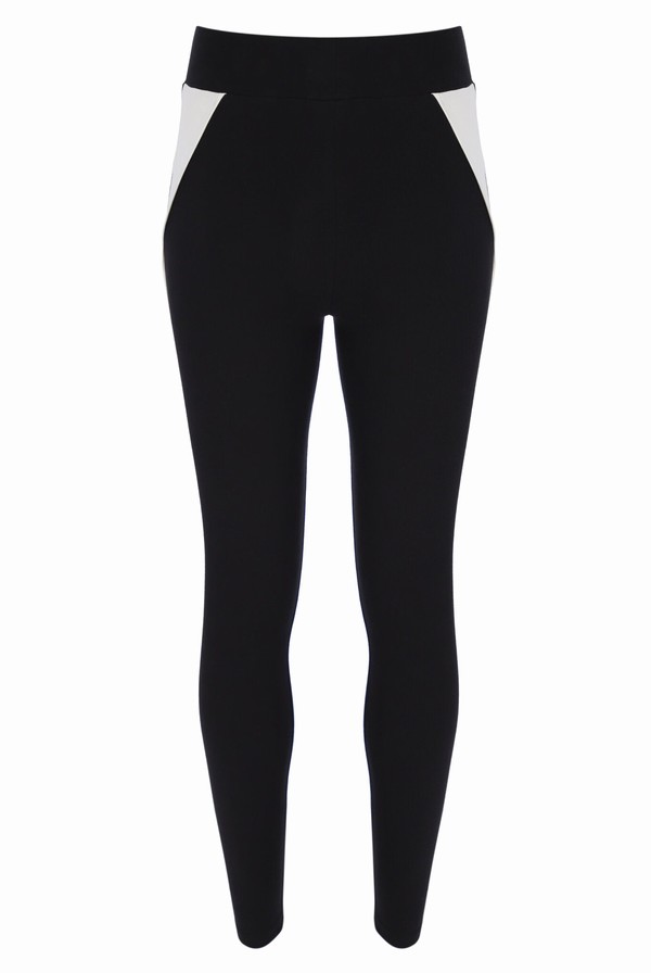 Black Fila Damois Women Leggings | 1689FLGYK