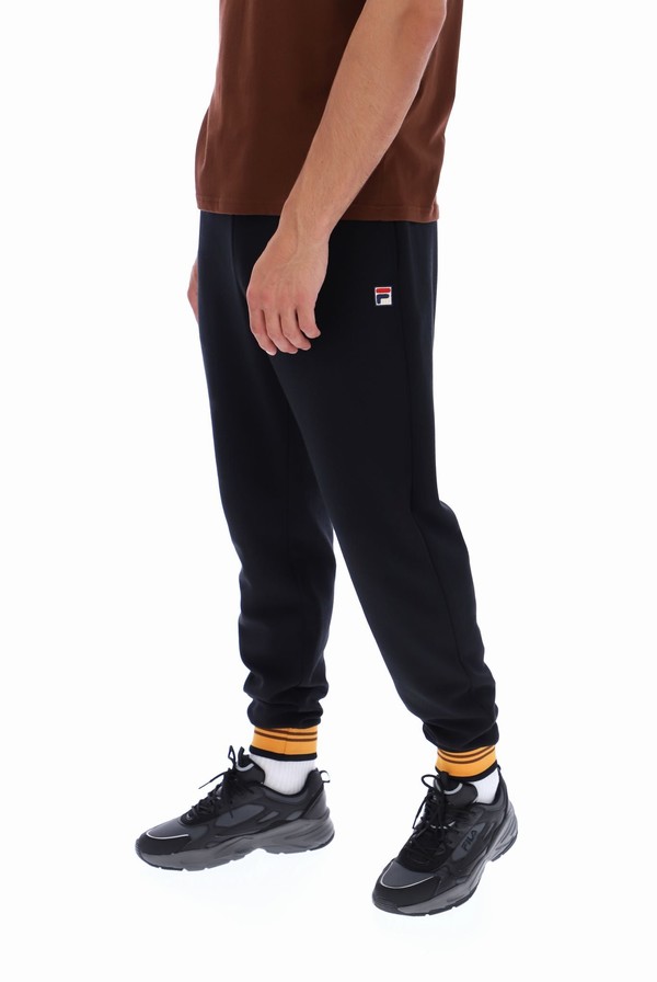 Black Fila Deuce Men Jogger | 4876ZENMA