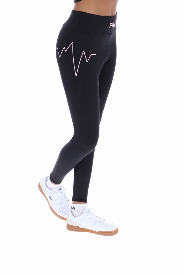 Black Fila Freya Women Leggings | 2017WTCJM