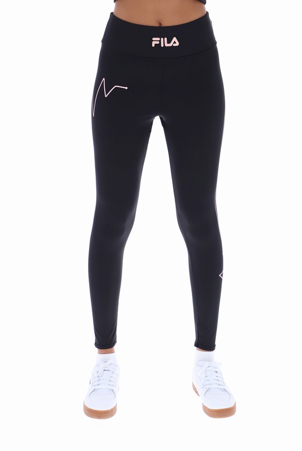 Black Fila Freya Women Leggings | 2017WTCJM