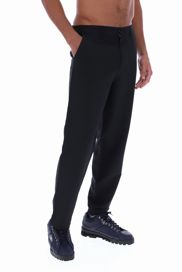 Black Fila George Smart Golf Men Bottoms | 1890NQKTL