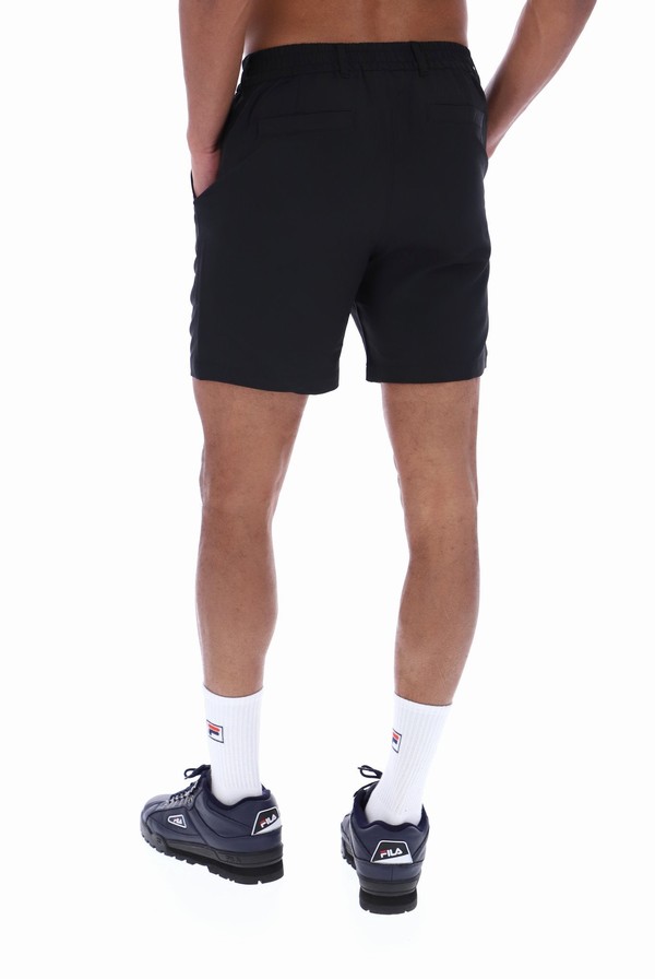 Black Fila Joshua Smart Golf Men Shorts | 5194DVFUR