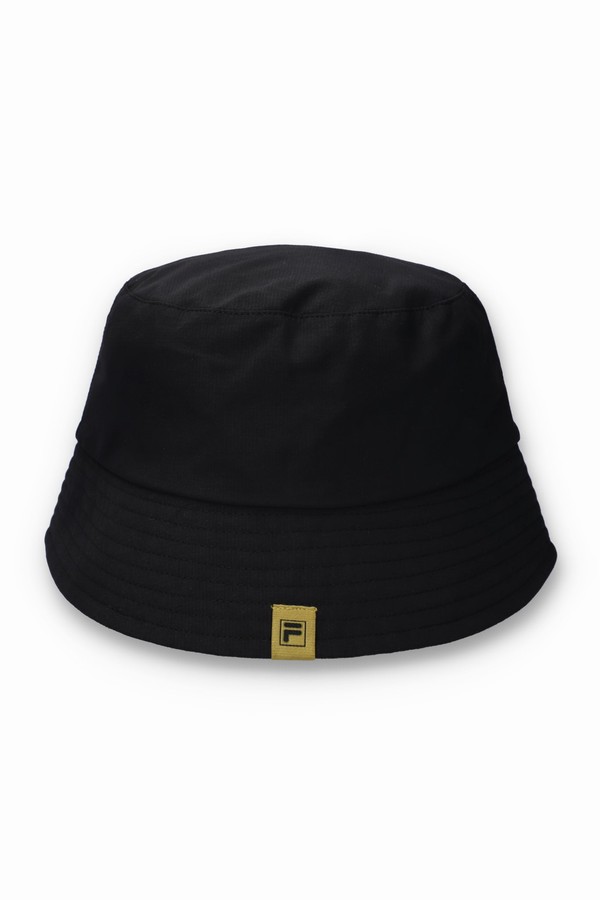 Black Fila Oath Premium Bucket Men Hats | 2753OLXQR