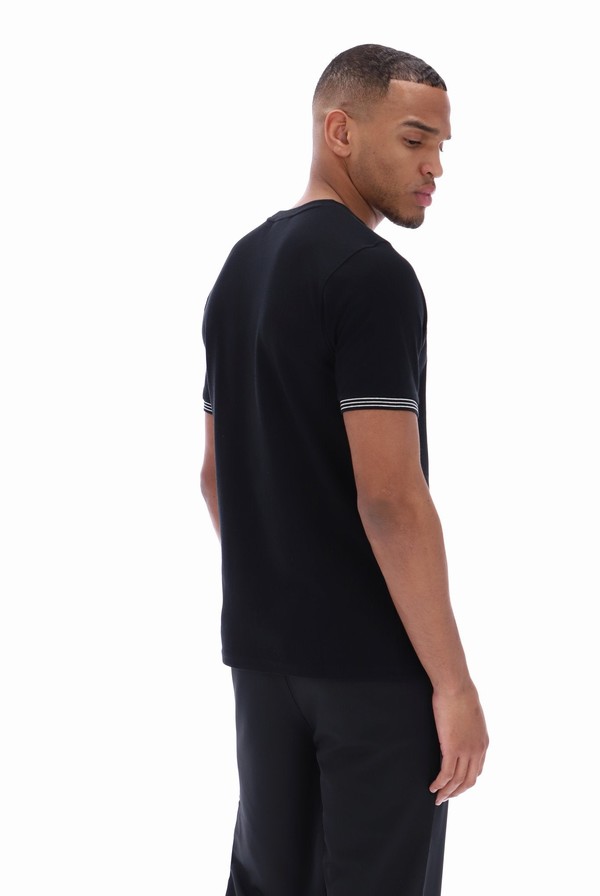 Black Fila Otto Pocket Men T-shirts | 6785OPLJI