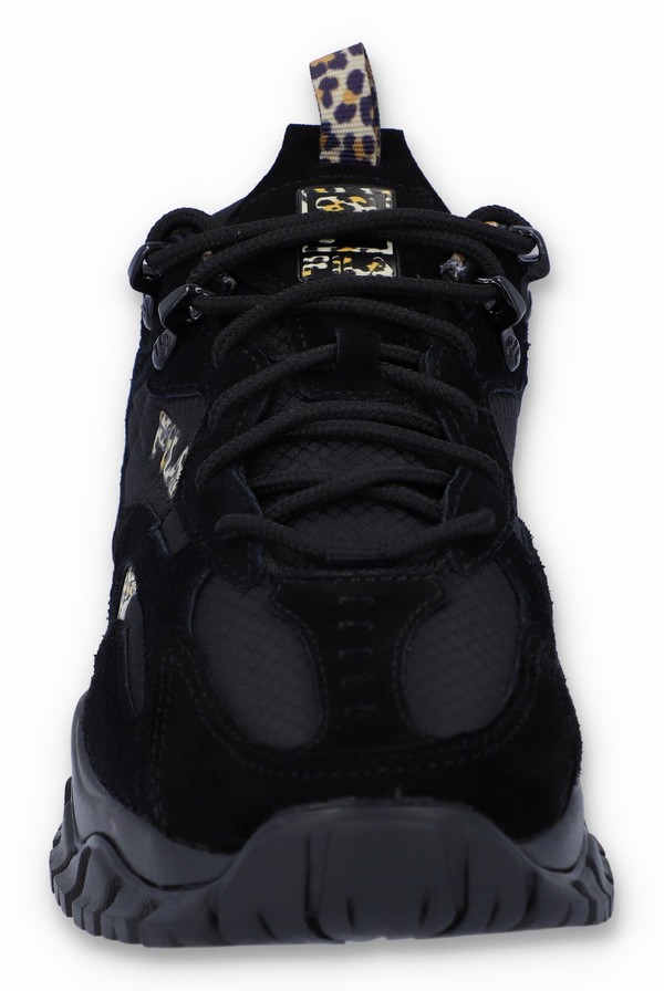 Black Fila Ray Tracer Tr2 Animal Women Trainers | 5379BWPHD