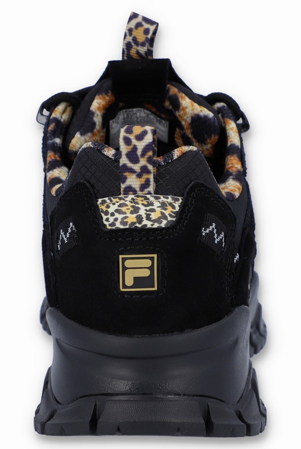 Black Fila Ray Tracer Tr2 Animal Women Trainers | 5379BWPHD