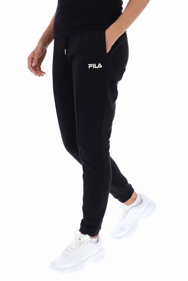 Black Fila Shauna Front Seam Women Jogger | 8724DSPAI