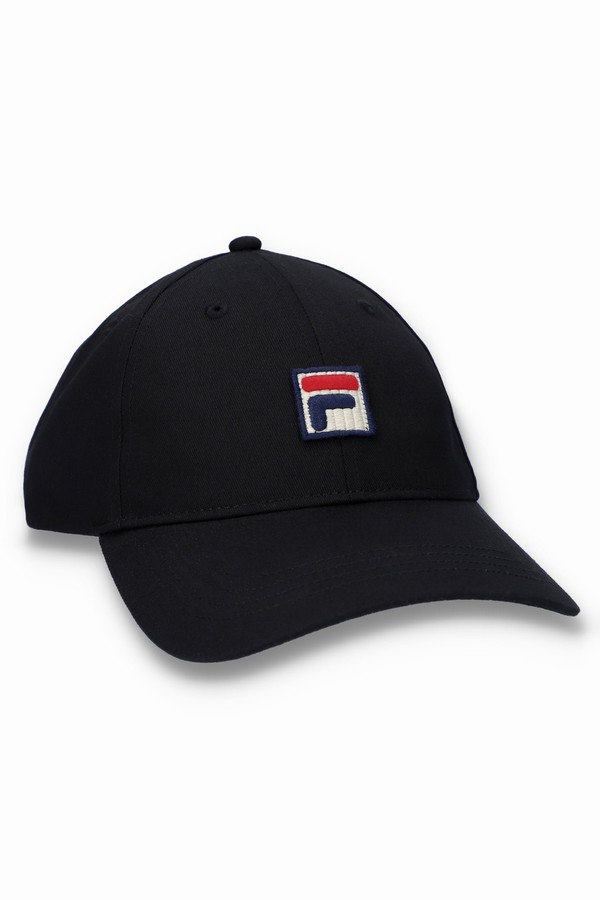 Black Fila Shylo Baseball Men Caps | 5187HYUDK