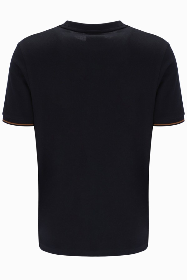 Black Fila Taddeo Men T-shirts | 3906IVDSR