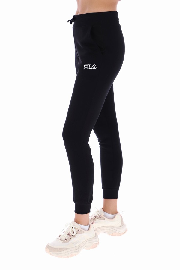 Black Fila Tamar Relaxed Fit Women Jogger | 3518ZBSIW