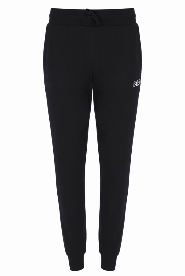 Black Fila Tamar Relaxed Fit Women Jogger | 3518ZBSIW