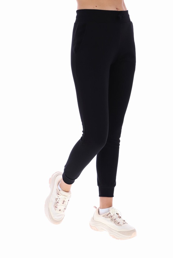 Black Fila Tamar Relaxed Fit Women Jogger | 3518ZBSIW