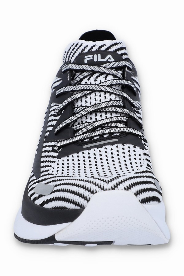 Black / White Fila Shocket Women Trainers | 1820SQURG