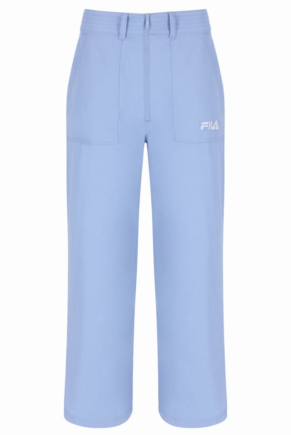 Blue Fila Amira Contrast Cargo Women Bottoms | 3641WPXHM