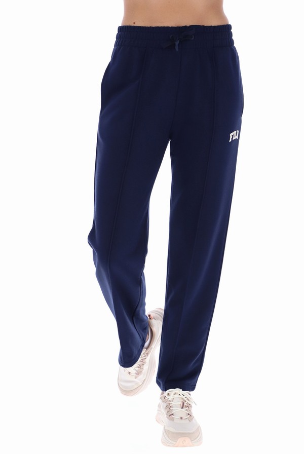 Blue Fila Brei Pintuck Open Hem Women Bottoms | 1627NKQBI