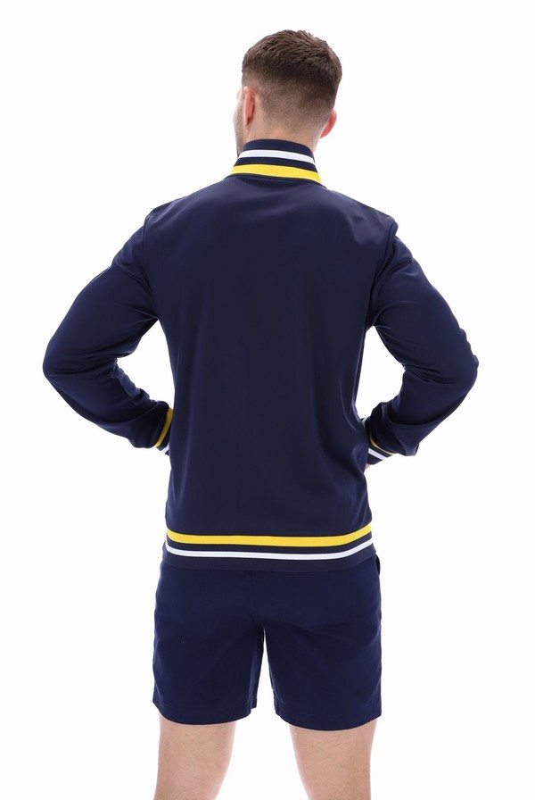 Blue Fila Dane Men Track Top | 5068XSJRL