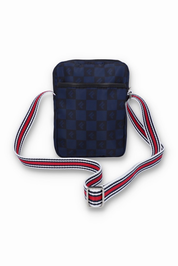 Blue Fila Diggs Small Men Bags | 1974NWQJS