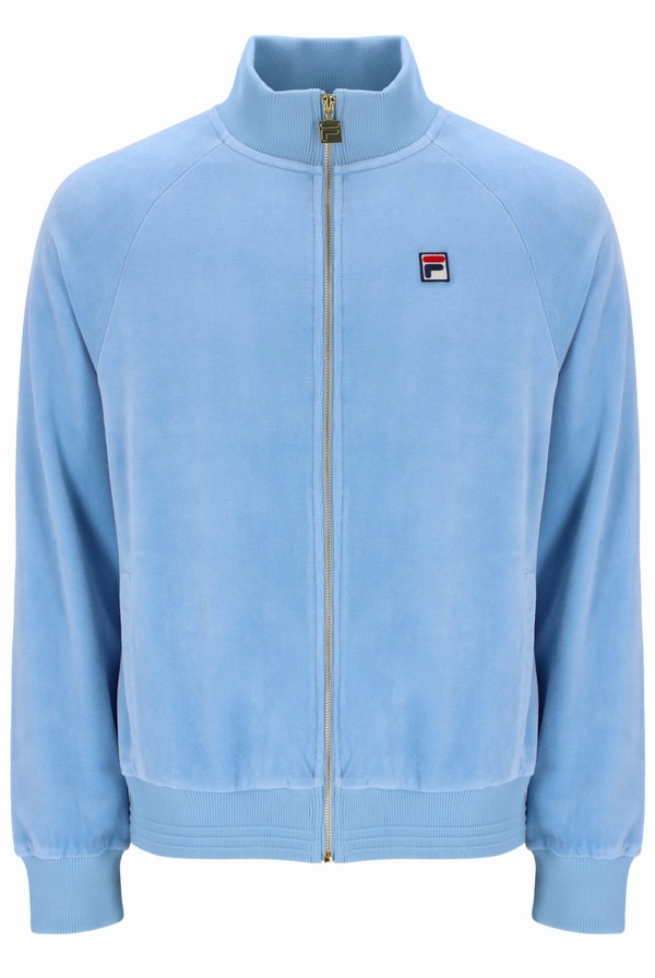 Blue Fila Eddie Men Track Top | 4513DPOLE