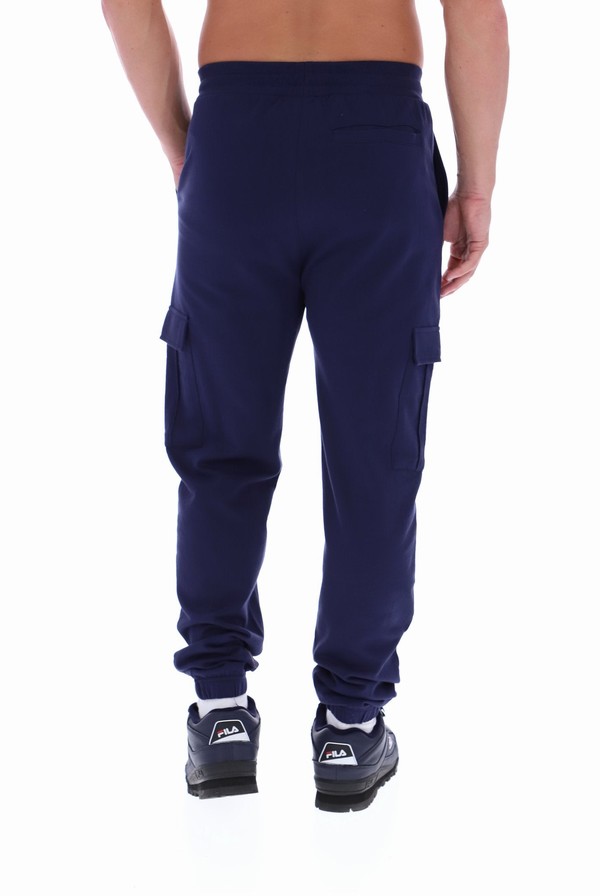 Blue Fila Ezra Cargo Men Jogger | 8539APIJT