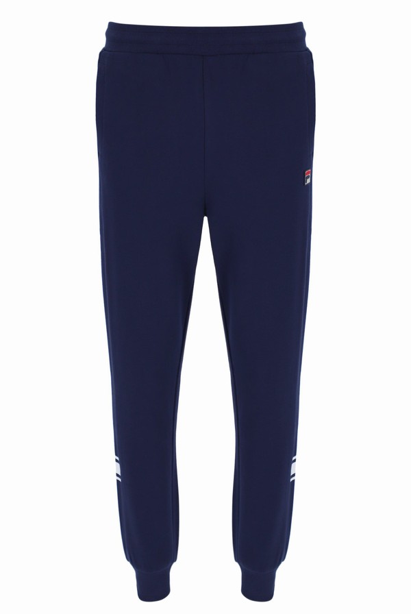 Blue Fila Luke Panel Men Bottoms | 8703OZDLB