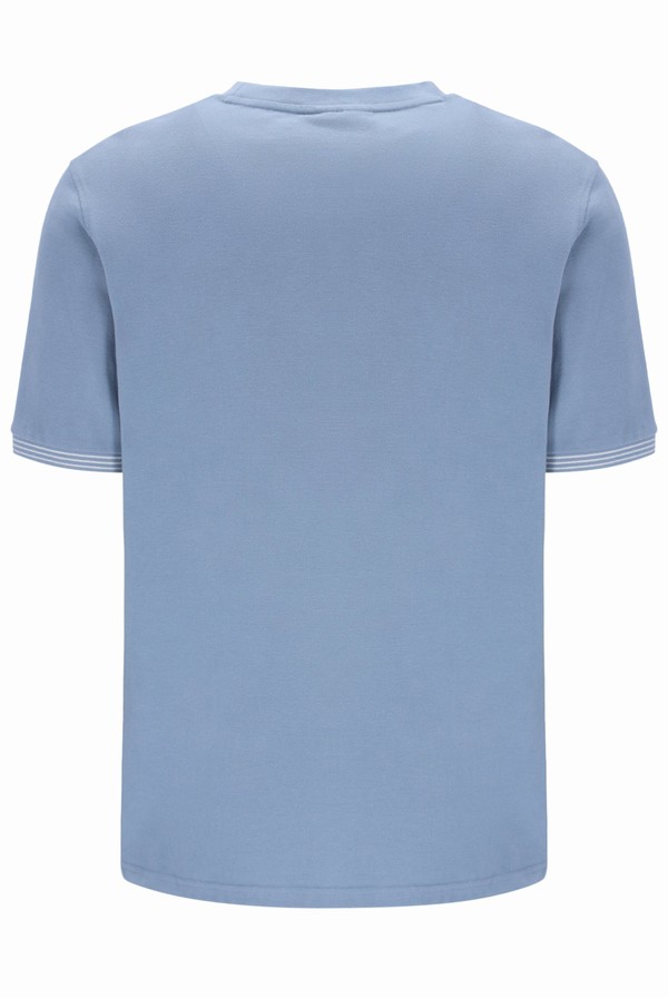 Blue Fila Otto Pocket Men T-shirts | 2814NFGRY