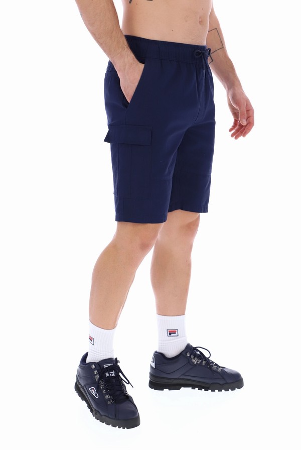 Blue Fila Vinn Cargo Men Shorts | 7435XWTYP