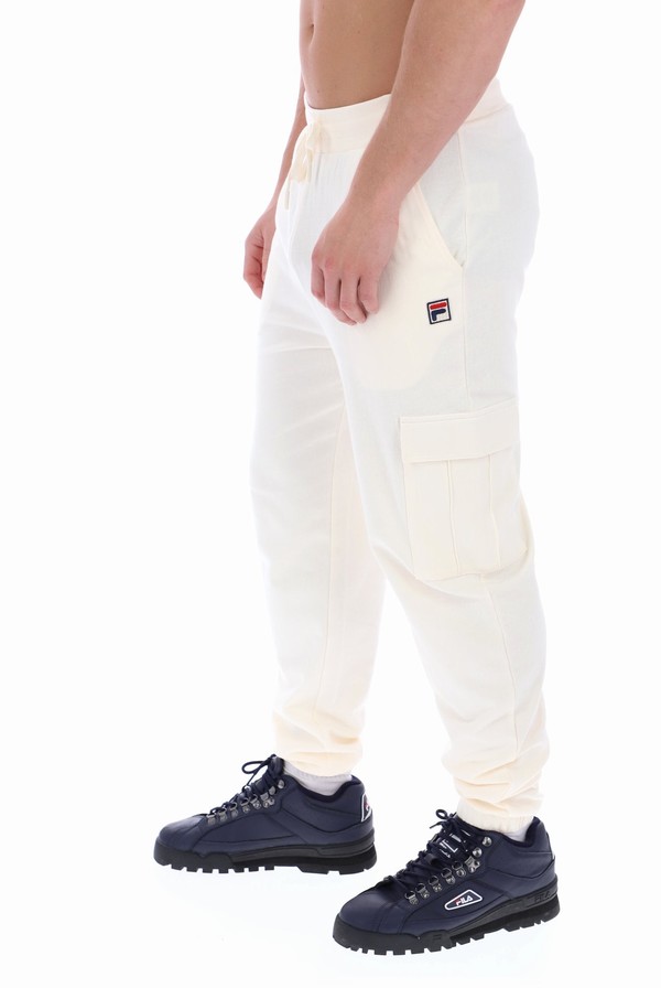 Cream Fila Ezra Cargo Men Jogger | 1432HWTCD