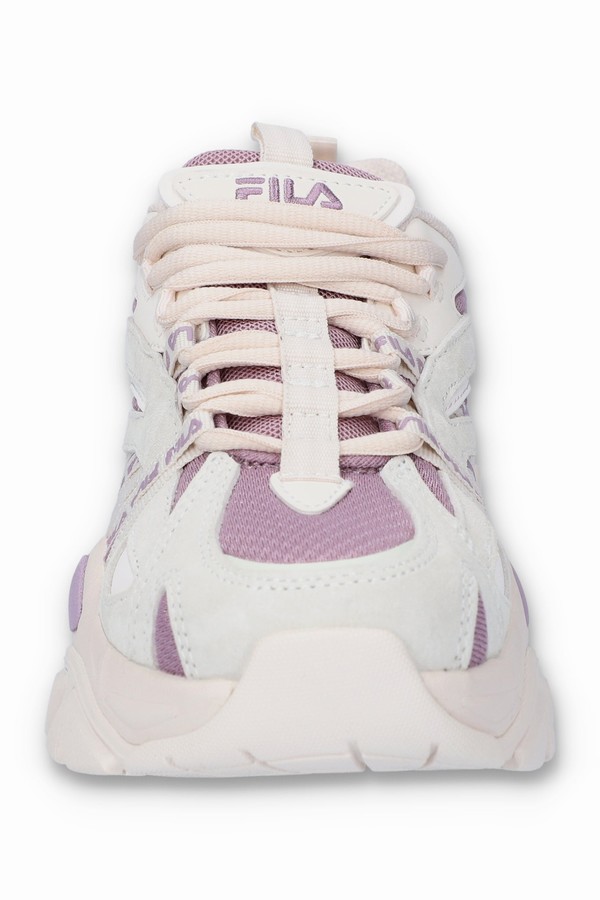 Cream Fila Interation Women Trainers | 8754AMBIF