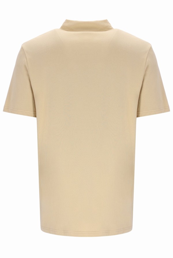 Cream Fila Lippi Minimal Men Polo Shirts | 2504IDJCM